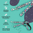 FuzzYard Dinosaur Land Dog Leash | Size S | Comfortable Neoprene Lead for Dogs | Perfect for Outdoor Walking & Training