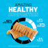 3" 30 Count 100% Sitka Farms Beef Trachea Canoes Split Trachea - - Natural Source of Glucosamine & Chondroitin - High