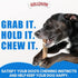 Bullibone SuperBrush: Dog Teeth Cleaning Brushing Toothbrush Stick, Long Lasting Nylon Chew Toy