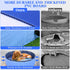 Swimming 55 12 Eooqi Foldable Dog Pool, Portable Pet Bath Tub and Kiddie Pool, Collapsible Bathtub for Puppies, Small