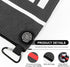 Funny Style Magnetic Golf Towel with Carabiner - Microfiber Golf Towel Magnet for Golf Clubs, Carts, Gifts for Men