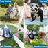 BARKLESS Short Snout Dog Muzzle, Soft Silicone Flat Faced Muzzle for French Bulldog, Shih Tzu, and Pug Grooming.