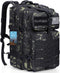 Prospo 40L Military Tactical Shoulder Backpack, Molle Bag Pack for Assault Survival, Fishing Tackle Storage