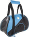 Pet Life 'Zip-N-Go' Sporty Mesh Airline Pet Carrier, Collapsible Zippered Dog Carrier with Washable Pet Mat