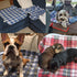 2 Pack 36"x 48" KOOLTAIL Reusable Puppy Pads, Washable Pee Pads for Dogs-Waterproof Non-Slip Plaid Puppy Training Pads