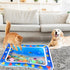 2 2mm PCS Large Thickened Cat Water Mat, Interactive Cat Sensor Play Mat for Indoor Cats to Exercise, Anti-Scratch Leak