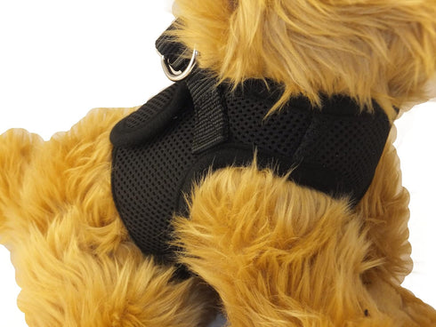 Soft No Pull Step-in Dog Harness, Small Dog XXS XS Vest for Teacup, Chihuahua, Yorkie, Pomeranian