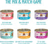 Weruva Wet Cat Food, The Mix and Match Game Pate Variety Pack, 3 oz Can, Pack of 18