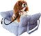 Wangda Medium Dog Car Seat Up to 28lbs - Pet Travel Bed Booster