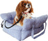 Wangda Medium Dog Car Seat Up to 28lbs - Pet Travel Bed Booster