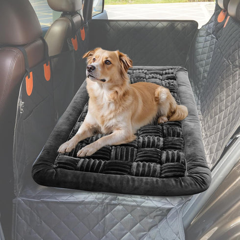 Tranquitas Backseat Pet Bed Mat, Dog Bed for Cars, Fit for Backseat Extenders,