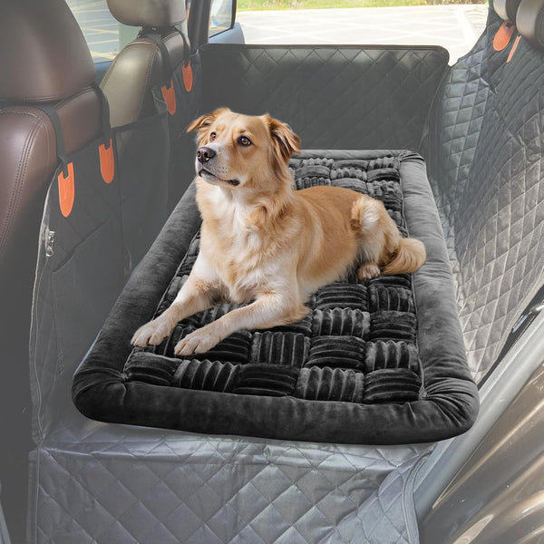 Tranquitas Backseat Pet Bed Mat, Dog Bed for Cars, Fit for Backseat Extenders,