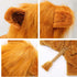 Rypet Dog Lion Costume | Pet Clothes for Halloween Party, Simulation Lion Hoodie for Cats and Dogs