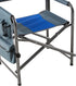 FUCIHOMA 400lb (1-Piece Oversized Padded Folding Chair with Side Table - Capacity Portable Directors Chair for Camping
