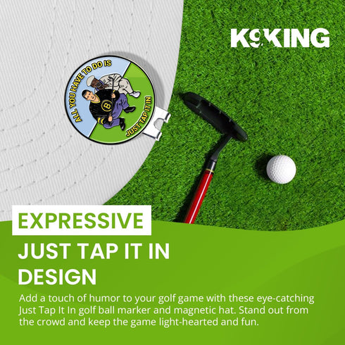 Ultimate Happy and Chubbs Gilmore Golf Ball Marker - Premium Accessories for Enhanced Golfing Experience