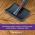 Paw Brothers Soft Pin Curved Slicker Brush for Dogs, Large, Coated Tips, Maximum Coverage, Gentle on Skin