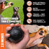 Monster K9 Indestructible Dog Ball - Medium & Large Breeds - Ultra Durable for Aggressive Chewers - 2.8in Solid