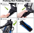PLUSINNO Fishing Net, Durable Nylon Material Mesh, Foldable Collapsible Telescopic Pole Handle for Safe Fish Catching
