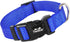 TwoEar Heavy Duty Dog Collar, Reflective Adjustable Nylon Pet Collar for Medium Breeds, Blue