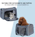 A4Pet Airline Approved Cat Carrier, Removable Soft-Sided Portable Travel Carrier for Kittens, Puppies, and Rabbits