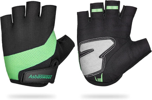 Breathable Workout Gloves for Weight Lifting, Gym & Cycling Lightweight Fingerless Training