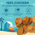 Just Chicken Chips - All Natural Healthy Dog Treats, 16oz for Small, Medium, and Large Breeds
