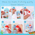 KBDHYY 24 Sets 24 24 24 (24) Fishing Party Favors Mini Candy Tackle Boxes with Red White Floaters Thank You Cards