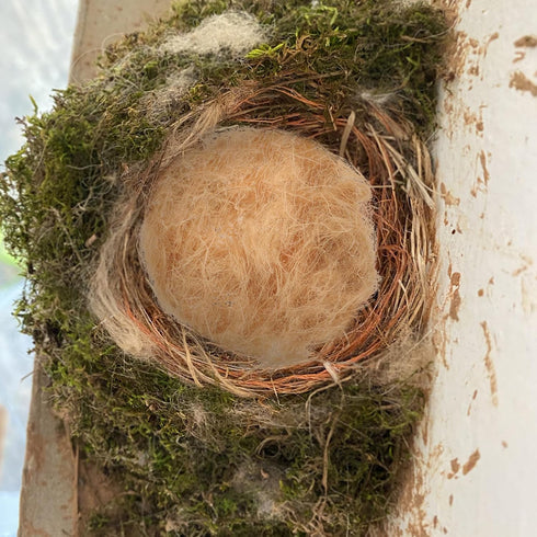 1 Bag Natural Raffia Grass Bird Nesting Materials for Nest Building, Small Animals House Filler Paper for Boxes