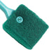 Pssopp Fish Sponge Cleaner, Long Handle Double Sided Aquarium Scrubber for Glass Aquariums and Kitchen Green