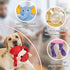 5 Pack LECHONG Tough Dog Toys Stuffed Squeaky Dog Toys Assortment Plush Animal Dog Toy Value Bundle Puppy Pet Dog Toys