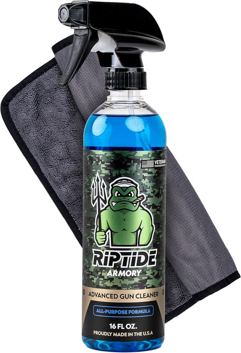 Riptide Armory Advanced Gun Cleaner 16oz - All Purpose Gun Cleaner Targets