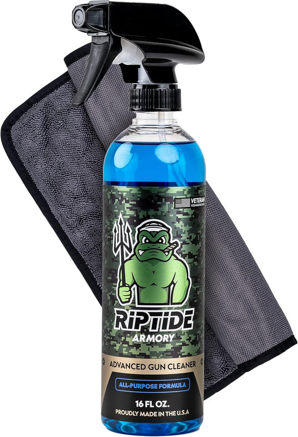 Riptide Armory Advanced Gun Cleaner 16oz - All Purpose Gun Cleaner Targets