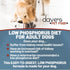 Dave's Pet Food Kidney Support for Dogs, Chicken Formula Crumble, Non-Prescription Low Phosphorus Diet, 4 lb
