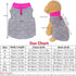 Grey Dog Heart Sweater with Leash Ring, Soft Fleece Vest Pullover for Small Puppy Cat Pets (X-Large)