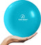 ProBody Pilates Ball Small Yoga Ball, 9 Inch Exercise Ball with Guide, Mini Soft Therapy Ball for Barre and Balance