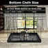 8 24" -48"x48" 600D PJYuCien Rectangle Dog Playpen Bottom Pad - Fits Panels Width Metal Dog Pen Size Oxford Cloth
