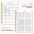 Fitness Workout Journal for Women & Men, A5 (5.5" x 8.2") Workout Log Book Planner for Tracking Wellness Goals.