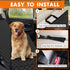 NECKORY Backseat Cover for Dogs, Waterproof and Non-Slip Pet Bench Seat Covers, Car Seat Protector for Back Seat