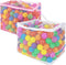 RAINFLOW 2 PCS Ball Pit Balls Bags - Storage Mesh Bag with Zipper