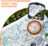 Backpacking Sportneer Compass Hiking Survival, Camping Accessories Orienteering Compass with Mirror Boy Scout Compass