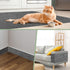 78.7"x15.8" Self-Adhesive Cat Scratching Mat, Trimmable Carpet to Protect Furniture, Walls, or Floors