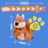 Crinkle Dog Toy Plush, Long Tug-of-War Squeaky Toy, Durable Mentally Stimulating Toys for Dogs
