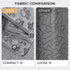 Luciphia 1 Pack of 3 Fluffy Premium Fleece Pet Blankets, Paw Printed Throw for Dogs and Cats, Grey