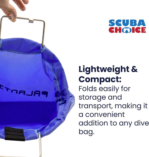 Scuba Choice Palantic Lobster Catch Gear Nylon Game Bag Net - 27"x17.5", Blue