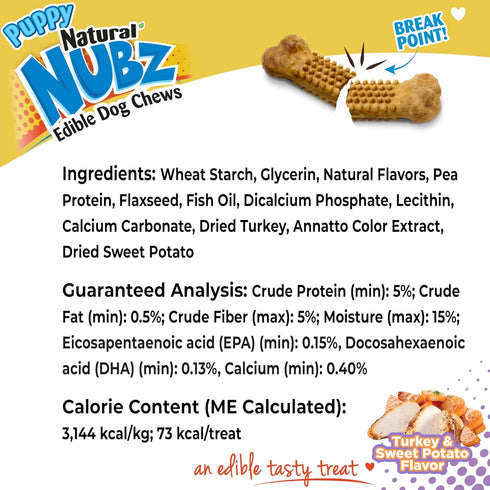 Nylabone Dog Toy Gift Box - 3 Strong Chew Toys and 1 Dog Treat, Chew Toys for Puppies, Small/Regular (4 Count)