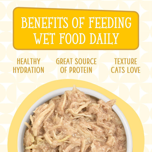 Weruva Cats in The Kitchen, Chicken Frick 'A Zee Wet Cat Food, 10oz Can (Pack of 12)