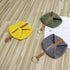 Waxed Canvas Foldable Dog Bowl - Green