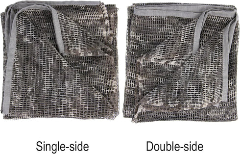 LOOGU Camouflage Netting | Tactical Mesh Camo Scarf for Wargame and Outdoor Activities