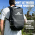 SUN NINJA Waterproof Dry Bag Backpack for Kayaking & SUP, Floating Dry Bags for Men & Women