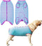 Dog’s Recovery Suit Post Surgery Shirt for Female Male Dog, E-Collar Alternative Wound Protective Clothes (Purple